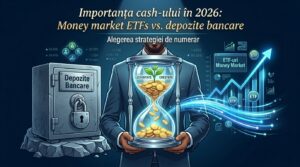 Importanța cash-ului în 2026: Money market ETFs vs. depozite bancare